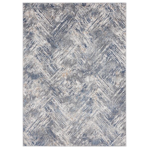 Manmade Austin Archer Blue Accent Rectangle Rug 1 ft. 11 in. x 3 ft. MA3084320 - main
